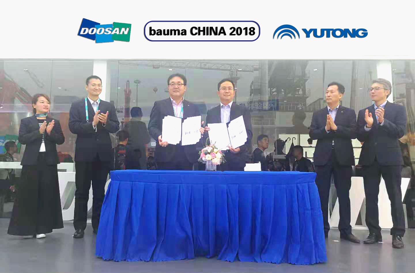 15億！宇通·宇通重裝簽訂2018上海寶馬展大訂單